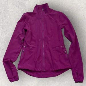 Fabletics • Purple Light Zip Up Jacket • XS